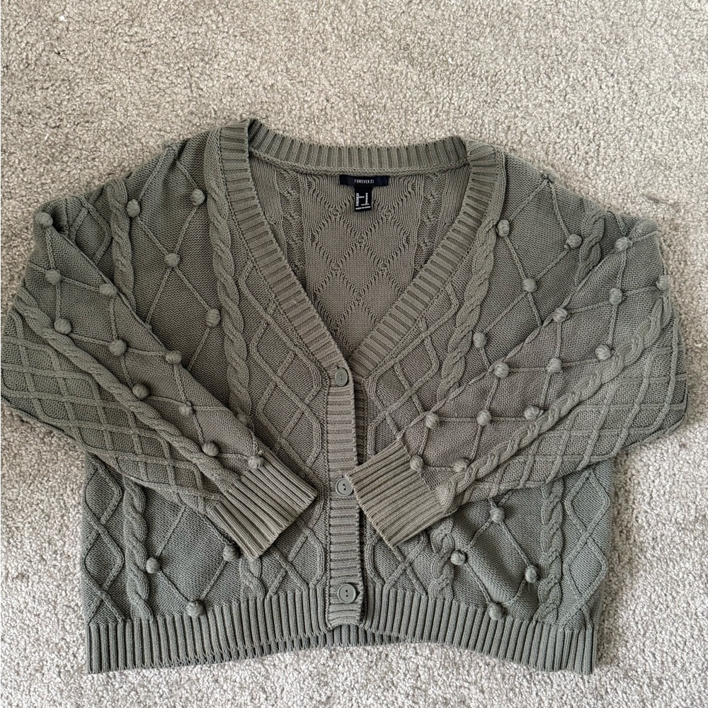 Cable Knit Cardigan